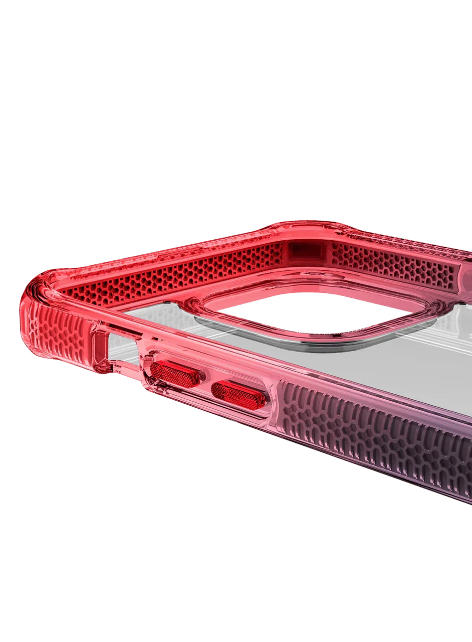 Itskins Supreme Prism iPhone 13 Pro Cover - Coral And Black - Tashqila Itskins Supreme Prism iPhone 13 Pro Cover - Coral And Black - Tashqila